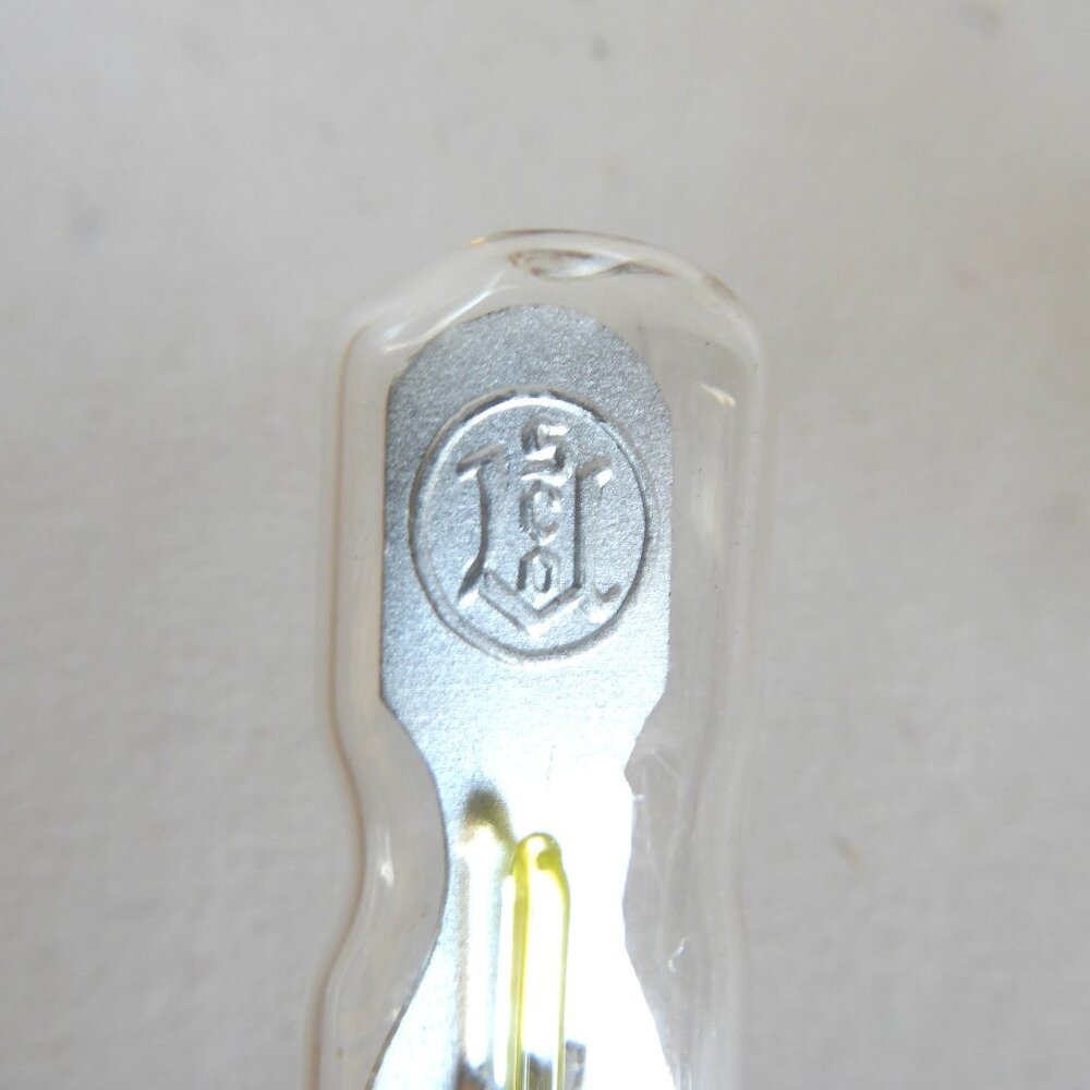 VINTAGE 5” GERMAN MEDICAL GLASS THERMOMETER MERCURY “LOMA” CELSIUS - Picture 3 of 9